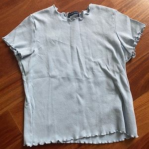 brandy melville blue t-shirt